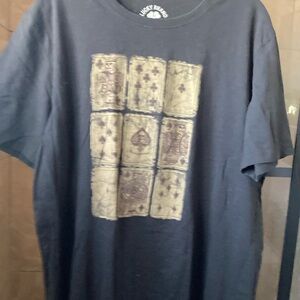 Lucky Brand Black Graphic T-Shirts for Men